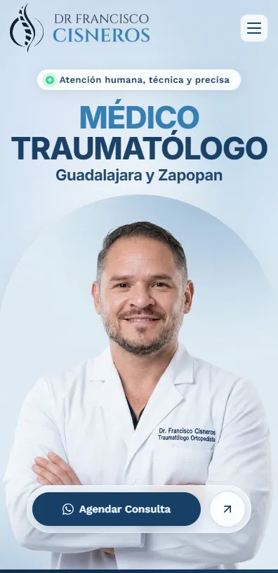 Vista m&oacute;vil proyecto Guadalajara